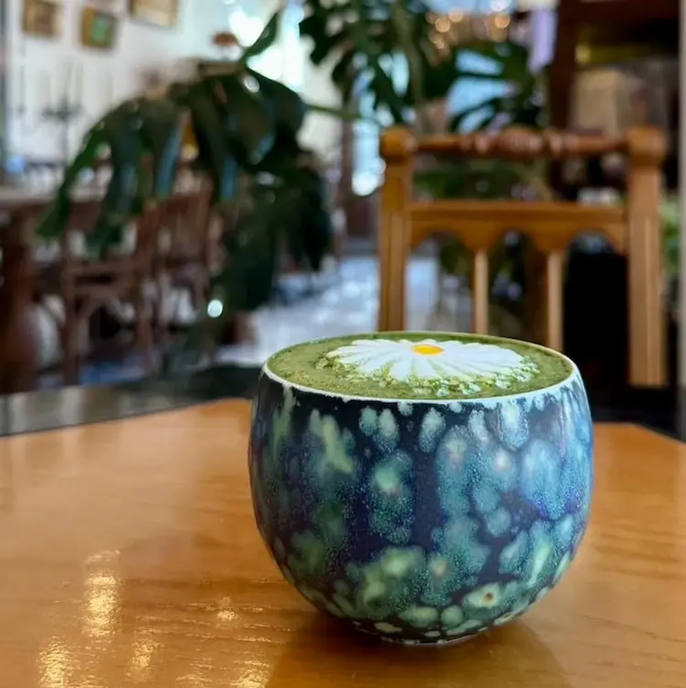 Mugs - Matcha Latte Cup | Green Tone - GLAZARA