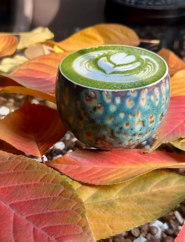 Mugs - Matcha Latte Cup | Green Tone - GLAZARA