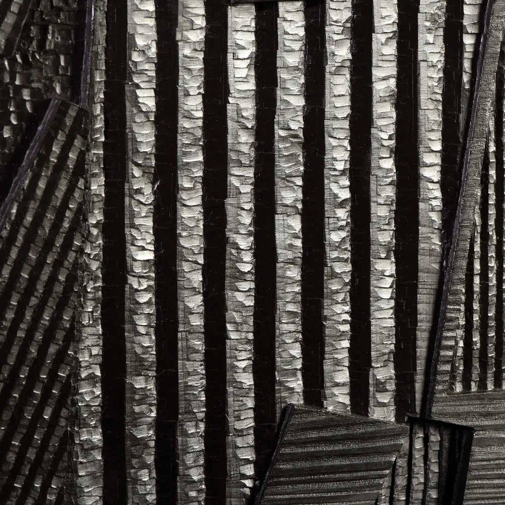 Sculptures, statuettes and miniatures - SILK SHELL 1: wooden sculpture - geometric shapes and design - NILS ORM