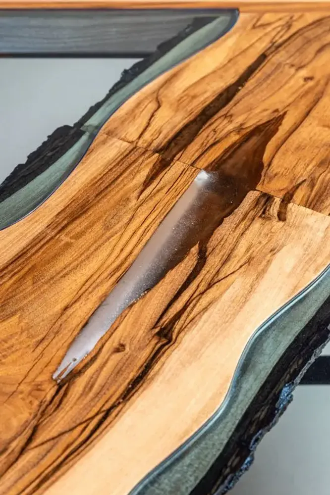 Pièces uniques - Table basse "Les deux Lacs" - HERON DESIGN