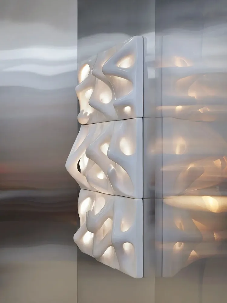 Wall lamps - Wall Set - White Noise - CLEMENCE MARS & THOMAS LELOUCH