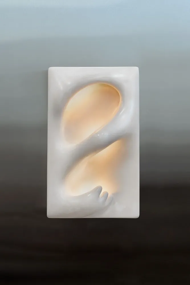 Wall lamps - Wall lamp (1) - White Noise - CLEMENCE MARS & THOMAS LELOUCH