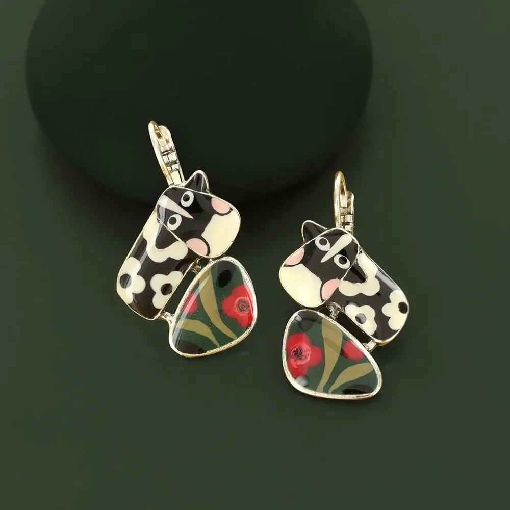 Jewelry - Daisy Sleepers, Silver Multi - TARATATA BIJOUX