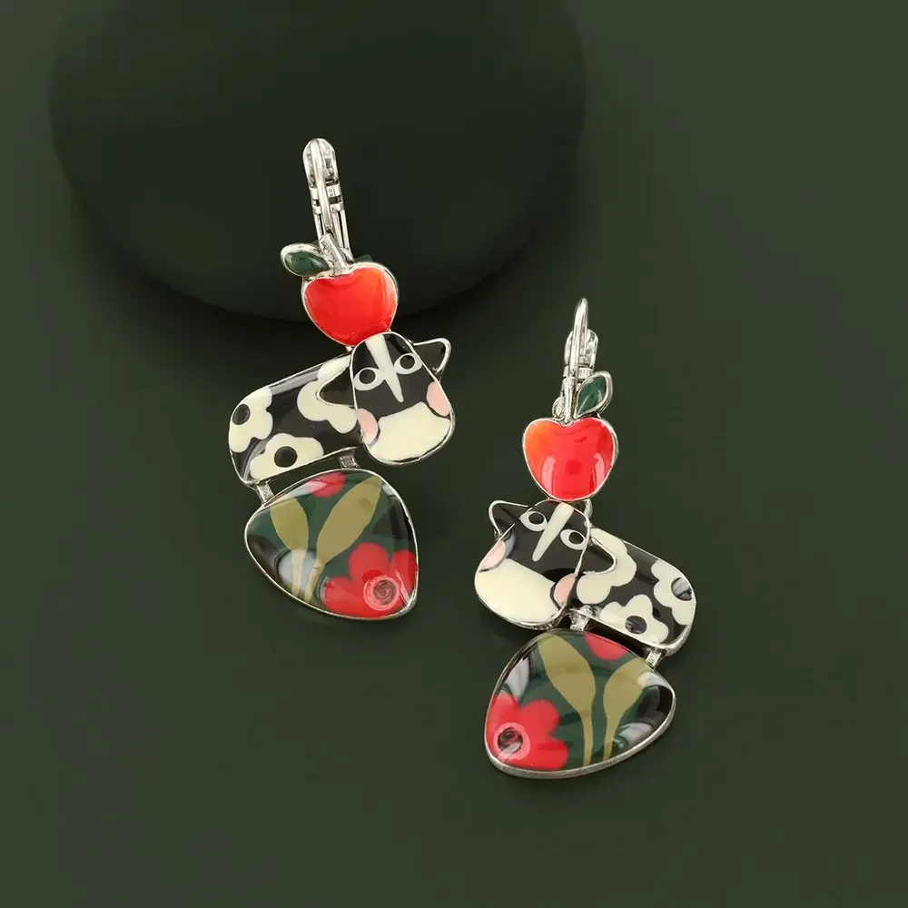 Jewelry - Daisy Sleepers, Silver Multi - TARATATA BIJOUX