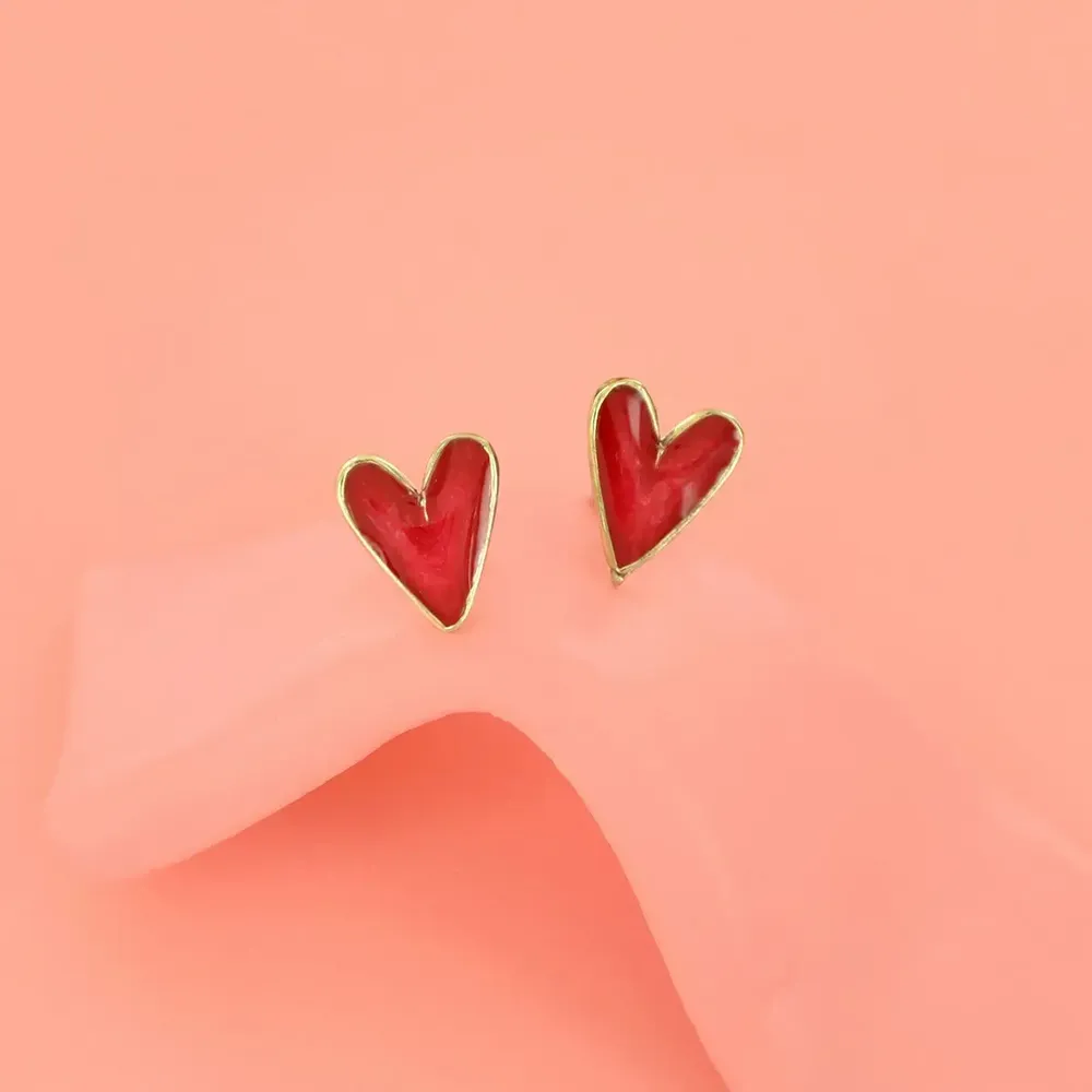 Jewelry - SWEET HOME FLEA MARKS, BRONZE RED COLOR - TARATATA BIJOUX