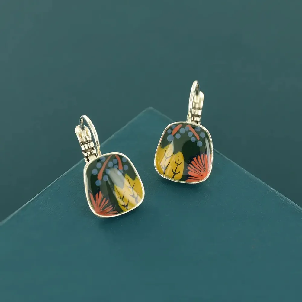 Jewelry - MINI SLEEPING BED SILVER BLUE - TARATATA BIJOUX