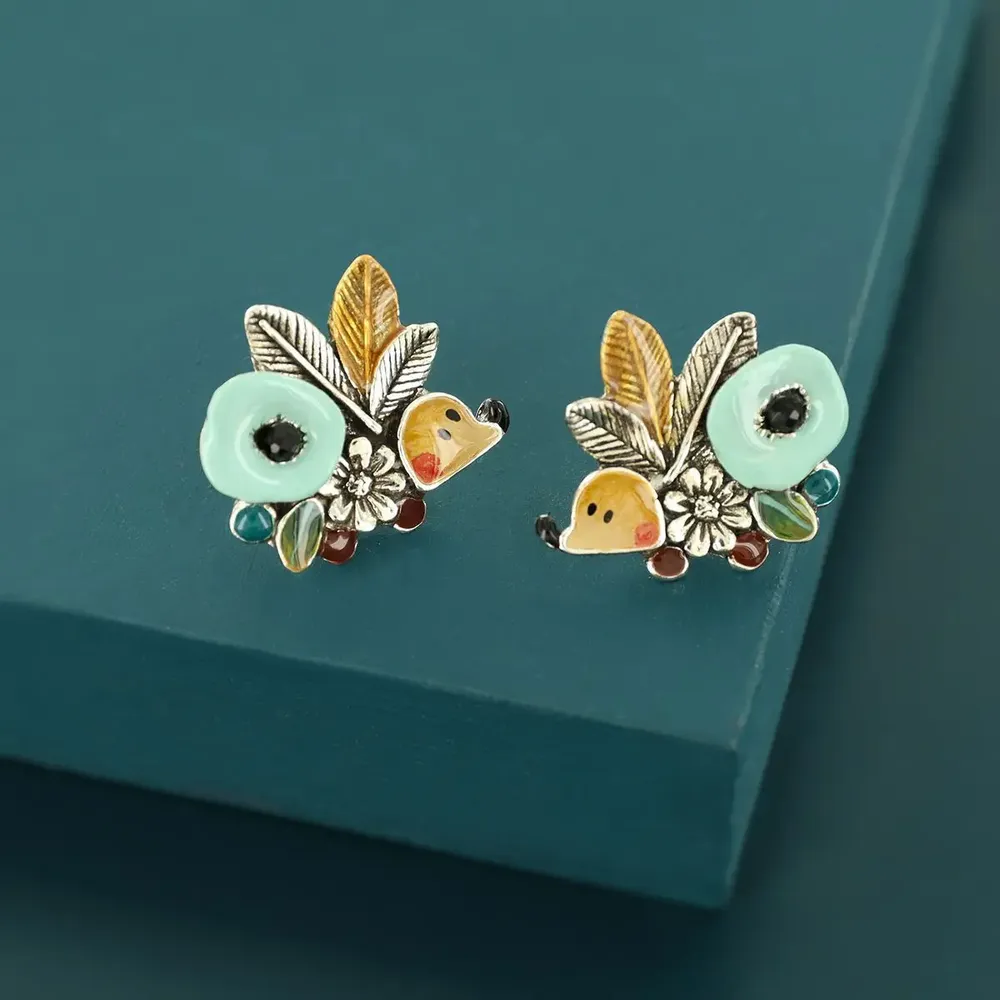 Jewelry - MINI CHIPS, SILVER AND BLUE COLOUR - TARATATA BIJOUX