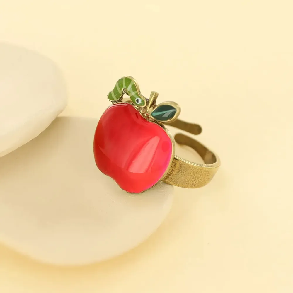 Jewelry - Red bronze seed ring - TARATATA BIJOUX