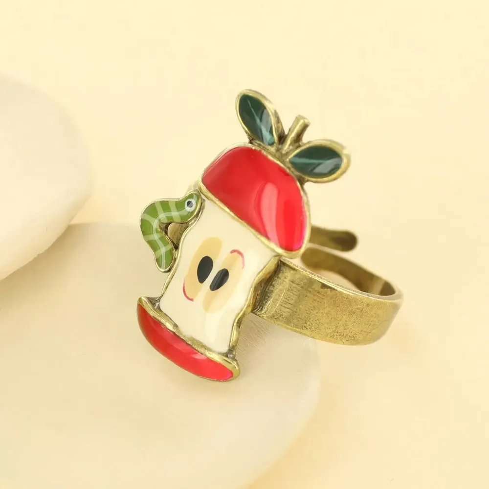 Jewelry - Red bronze seed ring - TARATATA BIJOUX