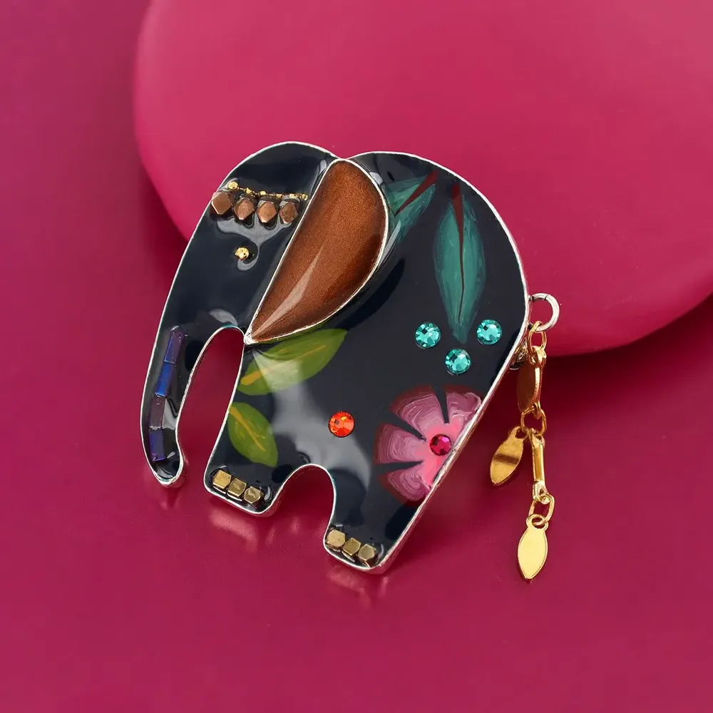 Jewelry - PAPONG BROOCH, SILVER MULTI COLOR - TARATATA BIJOUX