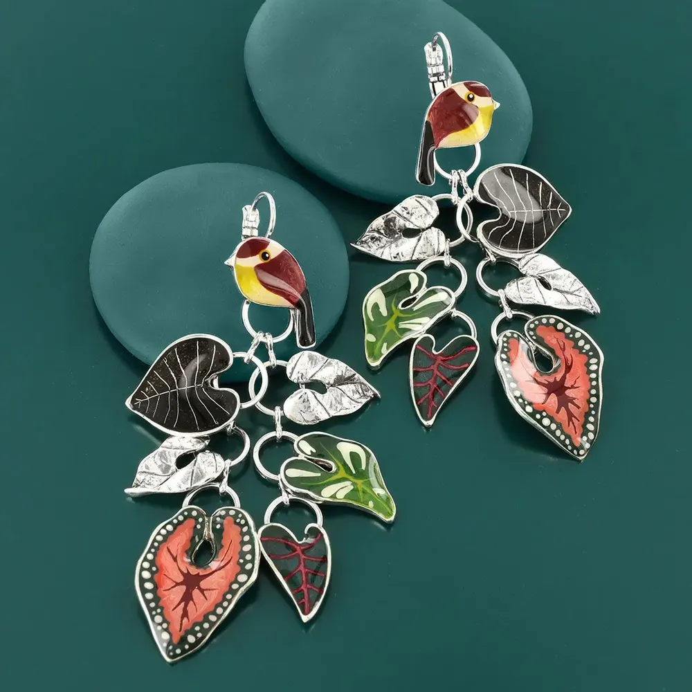 Bijoux - DORMEUSES FABULEUSE COULEUR ARGENT MULTI - TARATATA BIJOUX