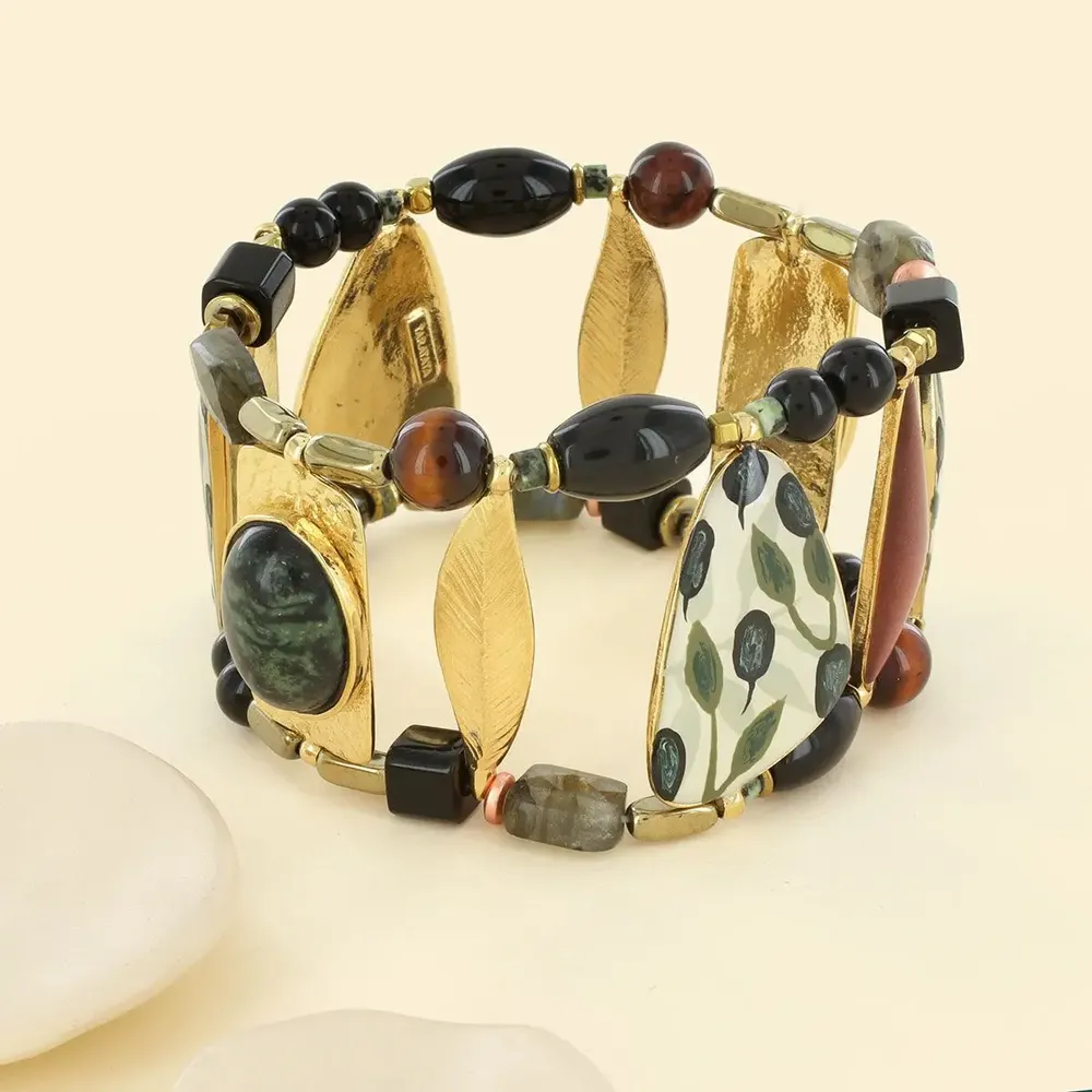 Jewelry - OLIVE BRACELET GOLD COLOUR MULTI - TARATATA BIJOUX