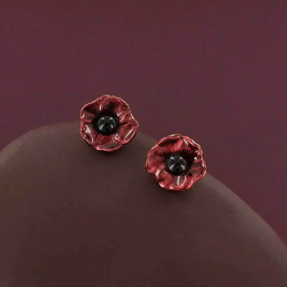 Jewelry - CARMEN FLEA MARKS GOLD RED - TARATATA BIJOUX