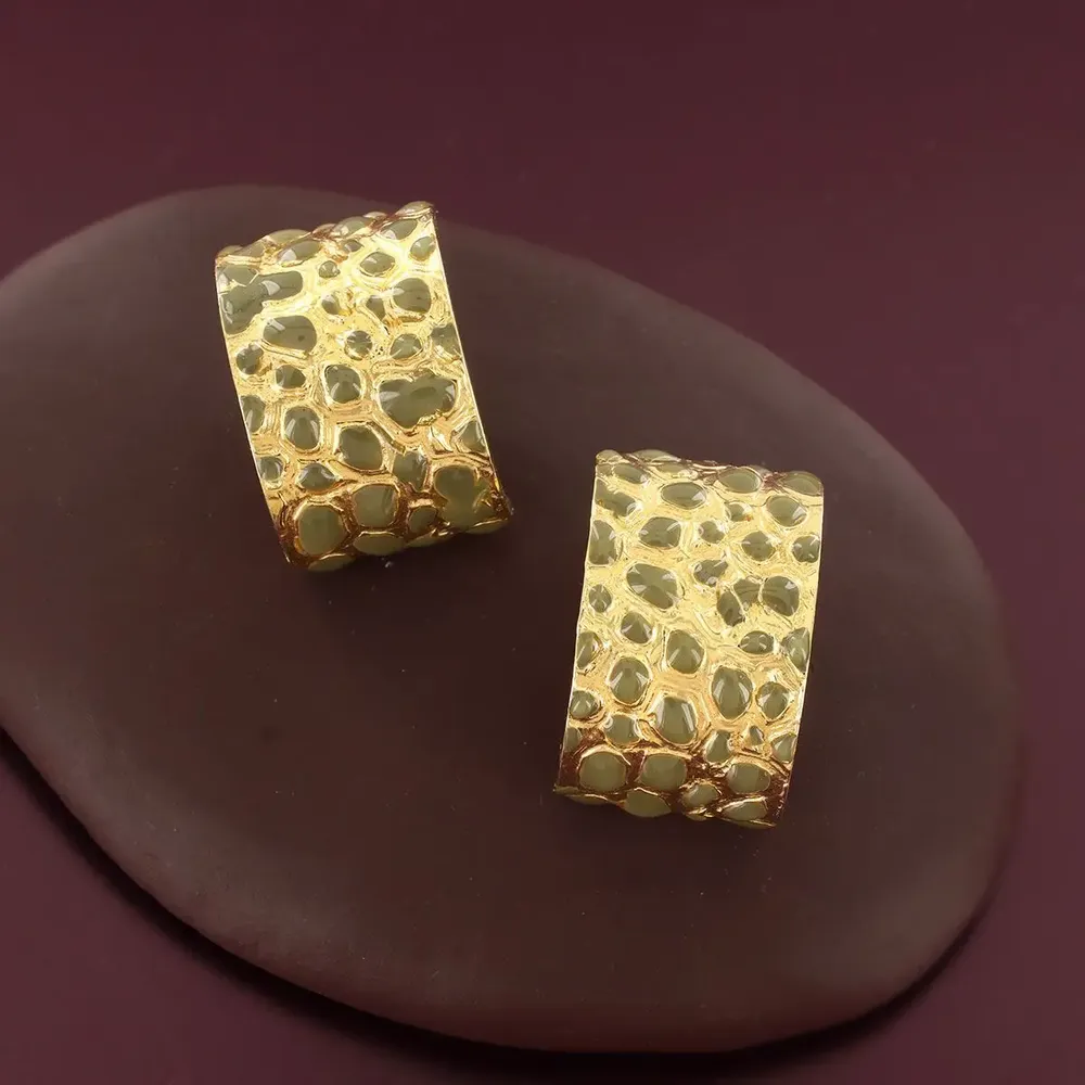 Jewelry - CARMEN FLEA MARKS GOLD GREEN - TARATATA BIJOUX