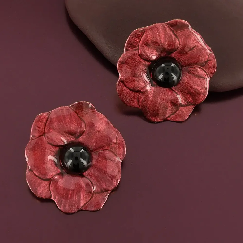 Jewelry - CARMEN FLEA MARKS GOLD RED - TARATATA BIJOUX