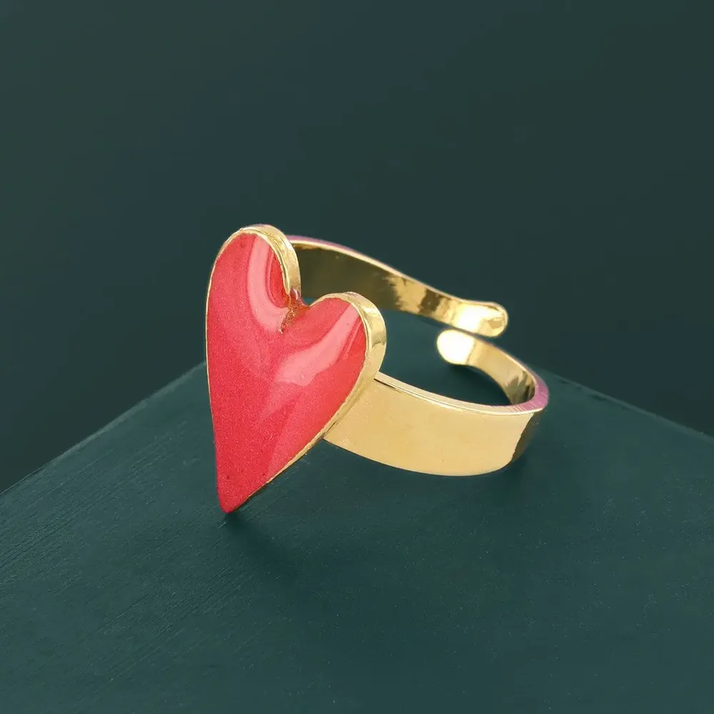 Jewelry - ARTY RING IN ROSE GOLD COLOUR - TARATATA BIJOUX