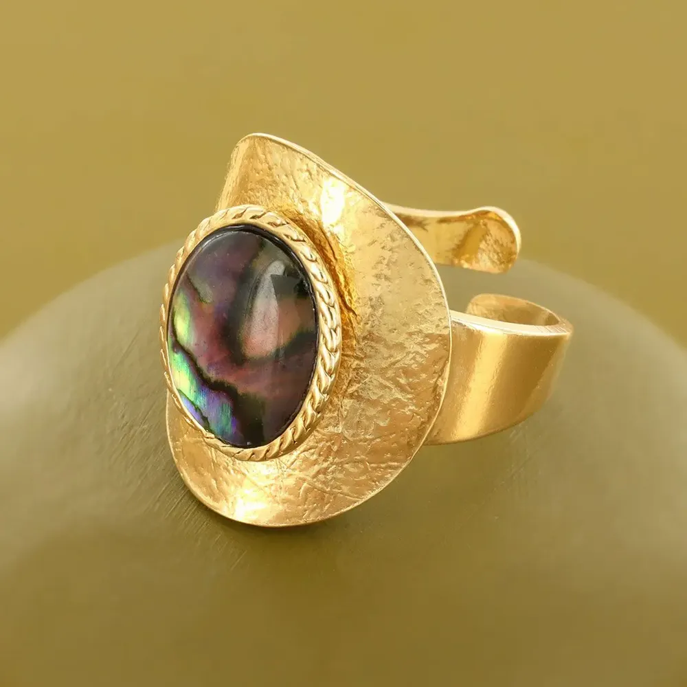 Jewelry - ZEN RING GOLD MULTI COLOR - TARATATA BIJOUX