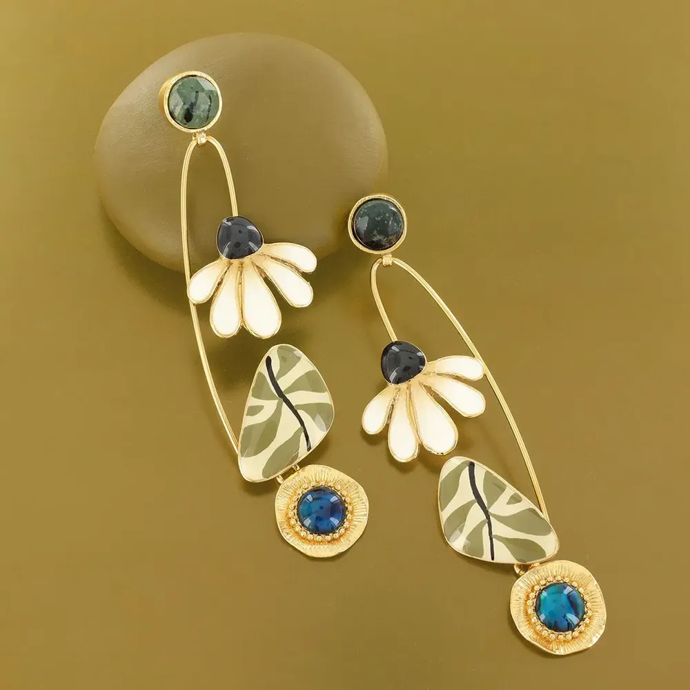 Jewelry - ZEN CHIPS GOLD MULTI COLOR - TARATATA BIJOUX