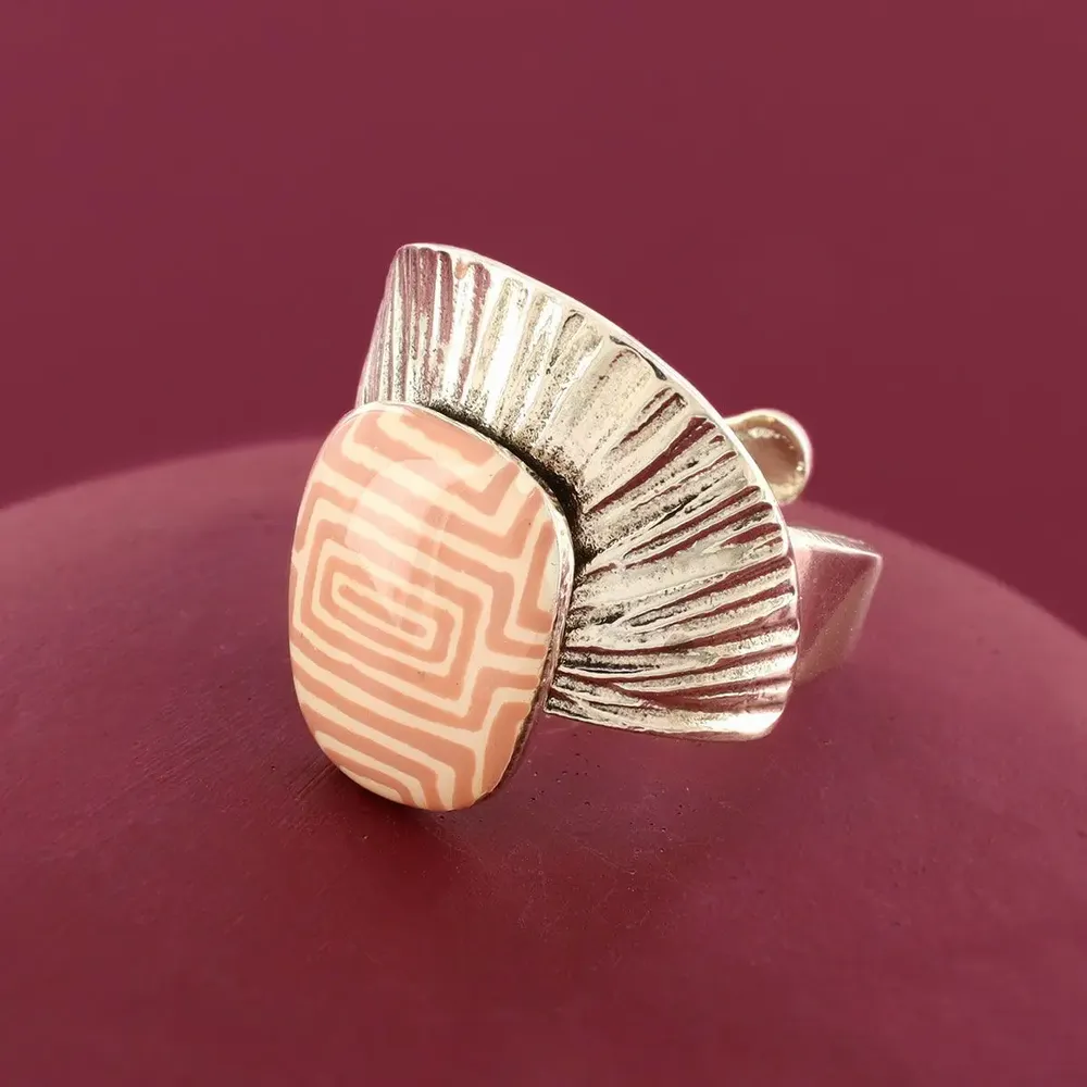Jewelry - SPARKLING RING, ROSE SILVER COLOUR - TARATATA BIJOUX