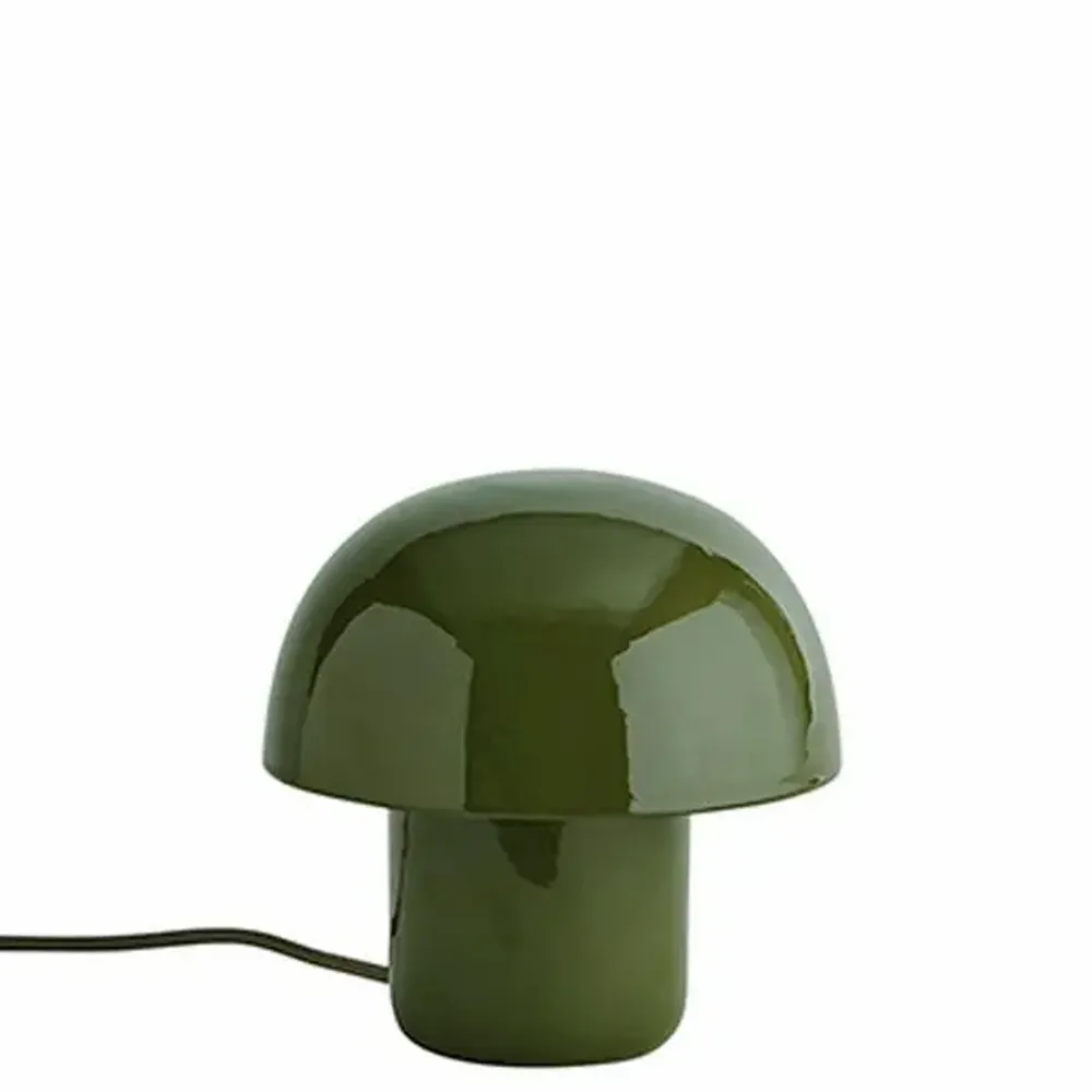 Desk lamps - Enamel Table Lamp, Dusty Blue - MADAM STOLTZ