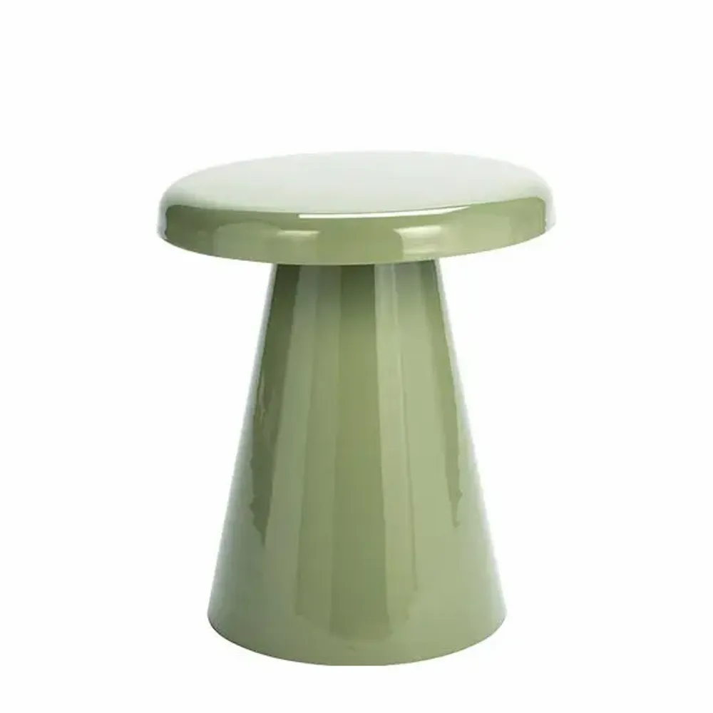 Coffee tables - Enamel Side Table, Steel - MADAM STOLTZ