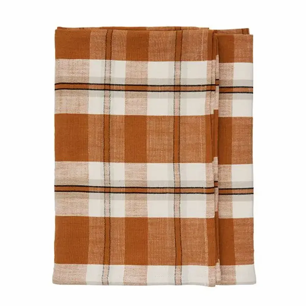 Table linen - Checked cotton tablecloth - MADAM STOLTZ