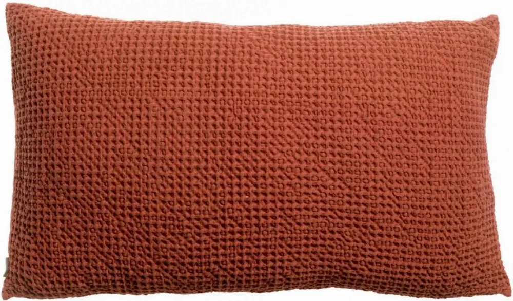 Coussins - Coussin recyclé Maia Sienne 30 x 50 - MAISON VIVARAISE - SDE VIVARAISE WINKLER