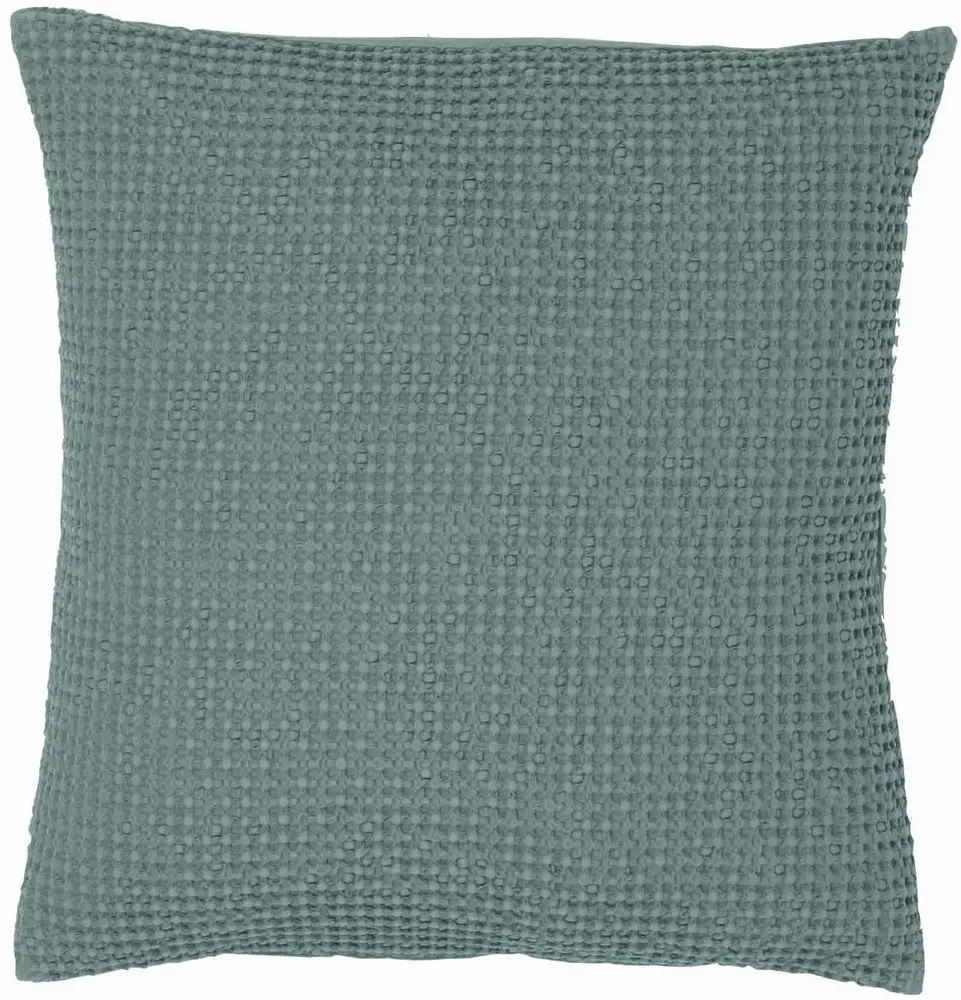 Cushions - Cushion Recycled Maia Vert De Gris 45 X 45 - MAISON VIVARAISE - SDE VIVARAISE WINKLER
