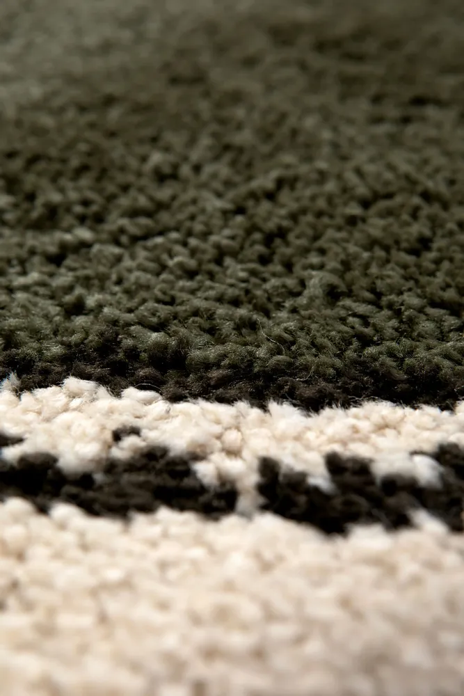 Tapis - Tapis Many Olive diamètre 160 cm - MAISON VIVARAISE - SDE VIVARAISE WINKLER