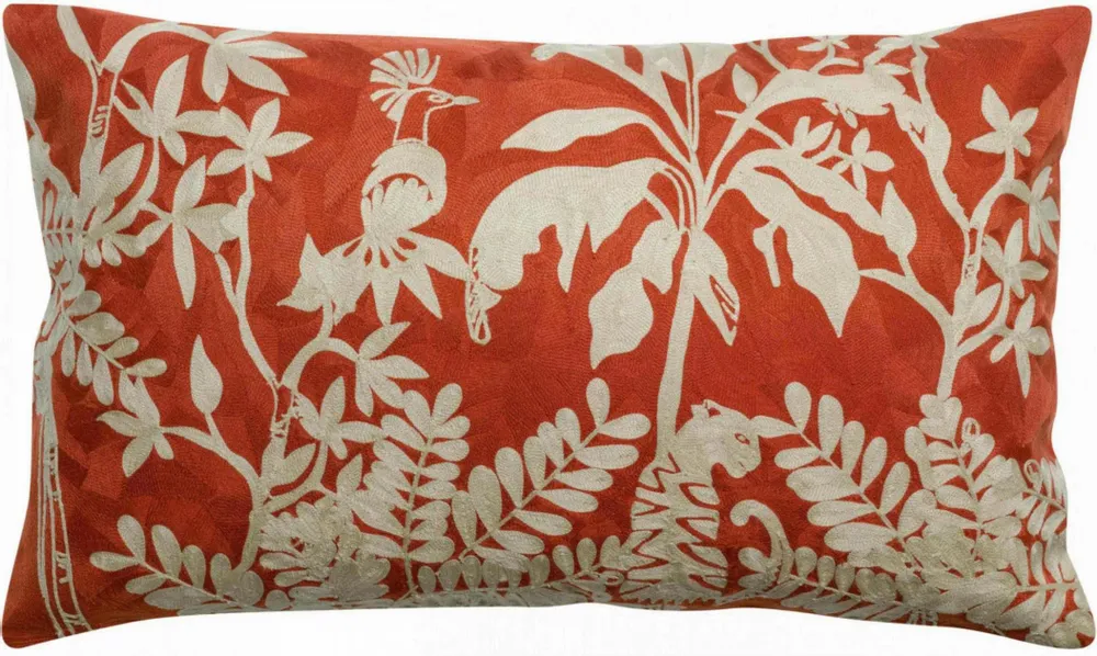 Coussins - Coussin brodé Raki Rooibos 40 x 65 - MAISON VIVARAISE - SDE VIVARAISE WINKLER