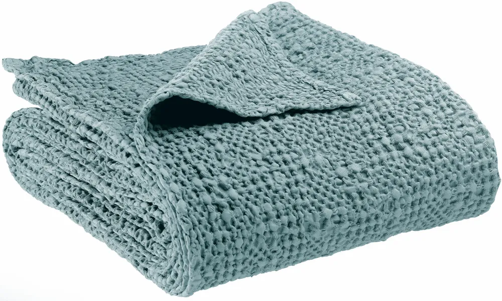 Bed linens - Throw Stonewashed Tana Alizée 280 X 260 - MAISON VIVARAISE - SDE VIVARAISE WINKLER