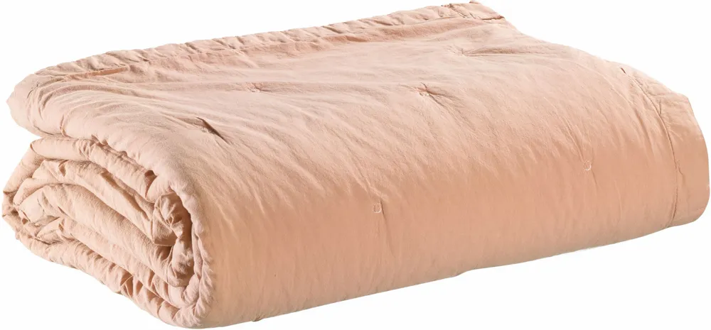 Bed linens - Tika Bed Throw Dragée 260 X 260 - MAISON VIVARAISE - SDE VIVARAISE WINKLER