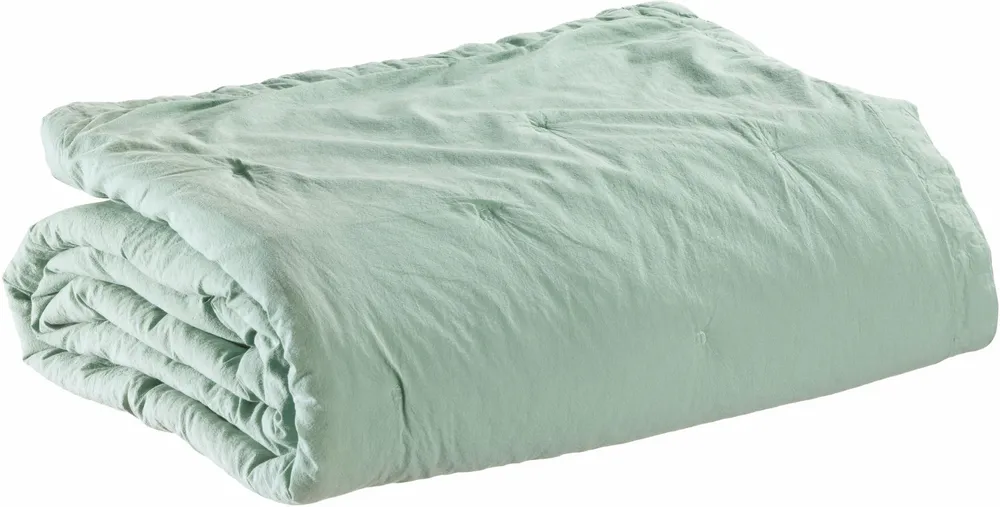 Bed linens - Tika Bed Throw Opaline 180 X 260 - MAISON VIVARAISE - SDE VIVARAISE WINKLER