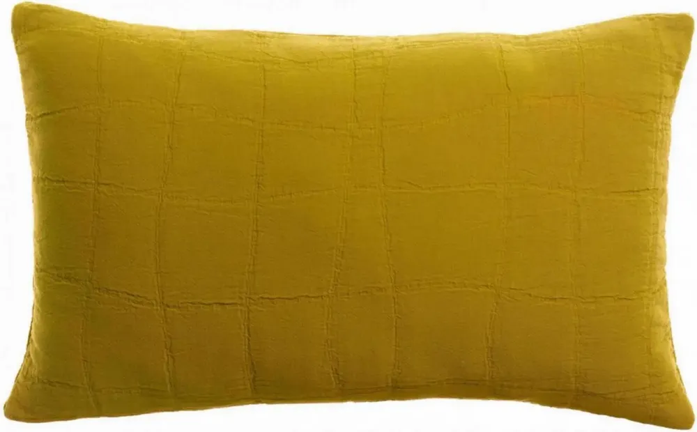 Cushions - Recycled Cushion Titou Absynthe 30 X 50 - MAISON VIVARAISE - SDE VIVARAISE WINKLER