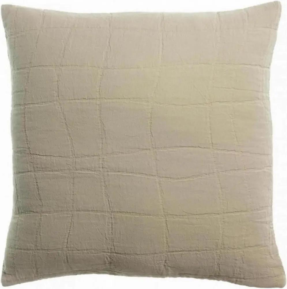Coussins - Coussin recyclé Titou Lin 45 x 45 - MAISON VIVARAISE - SDE VIVARAISE WINKLER