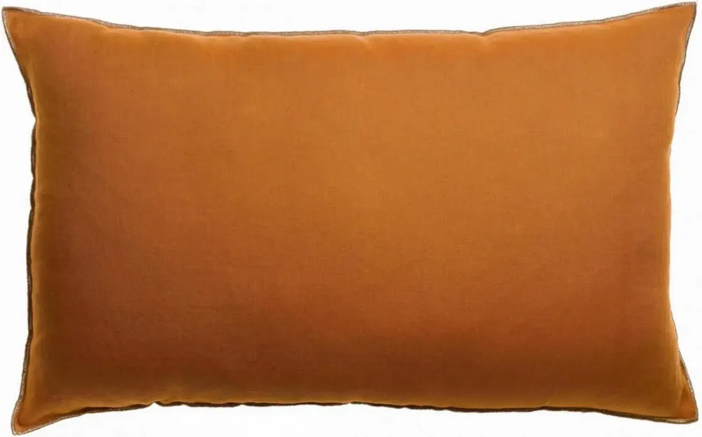 Cushions - Zeff Celeste Cushion Cuivre 40 X 65 - MAISON VIVARAISE - SDE VIVARAISE WINKLER