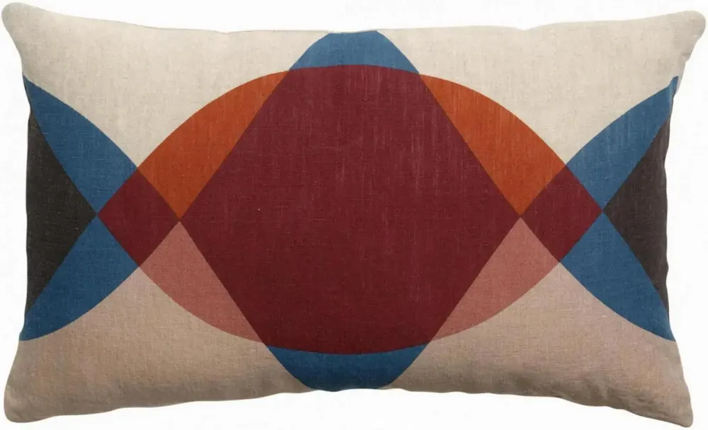 Coussins - Coussin imprimé Zeff Malory Dragée 30 x 50 - MAISON VIVARAISE - SDE VIVARAISE WINKLER