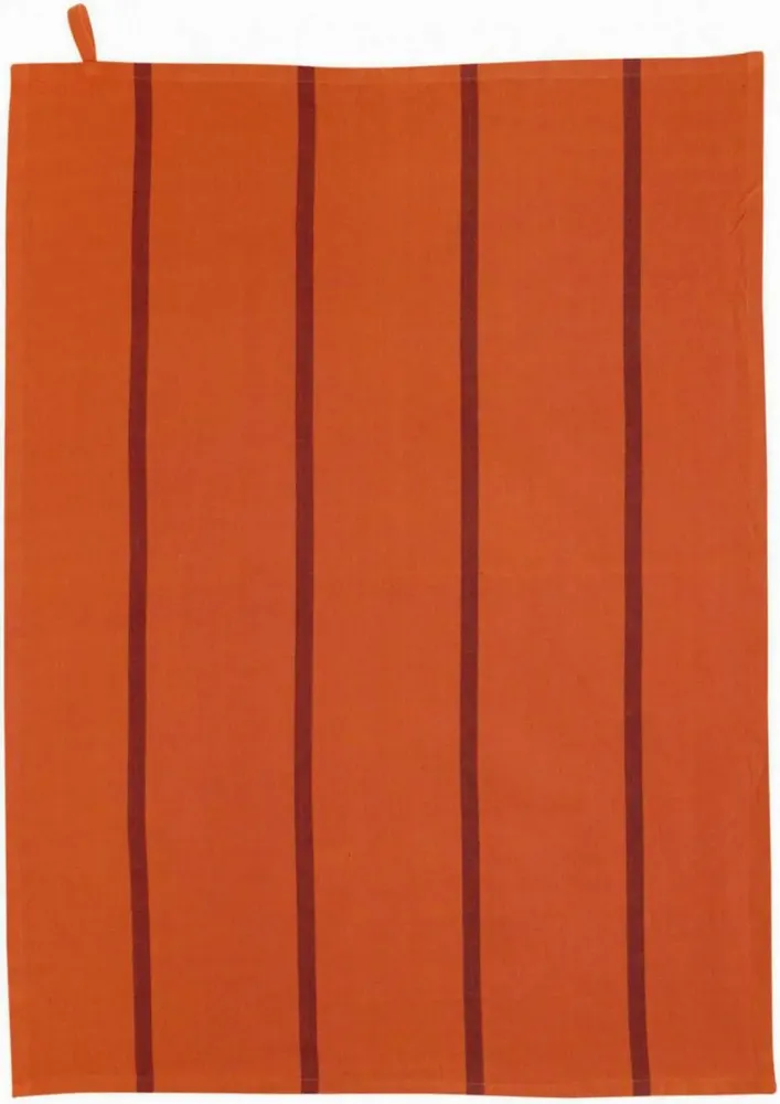 Dish towels - Washed Recycled Tea Towel Yuna Marmelade 50 X 70 - MAISON VIVARAISE - SDE VIVARAISE WINKLER