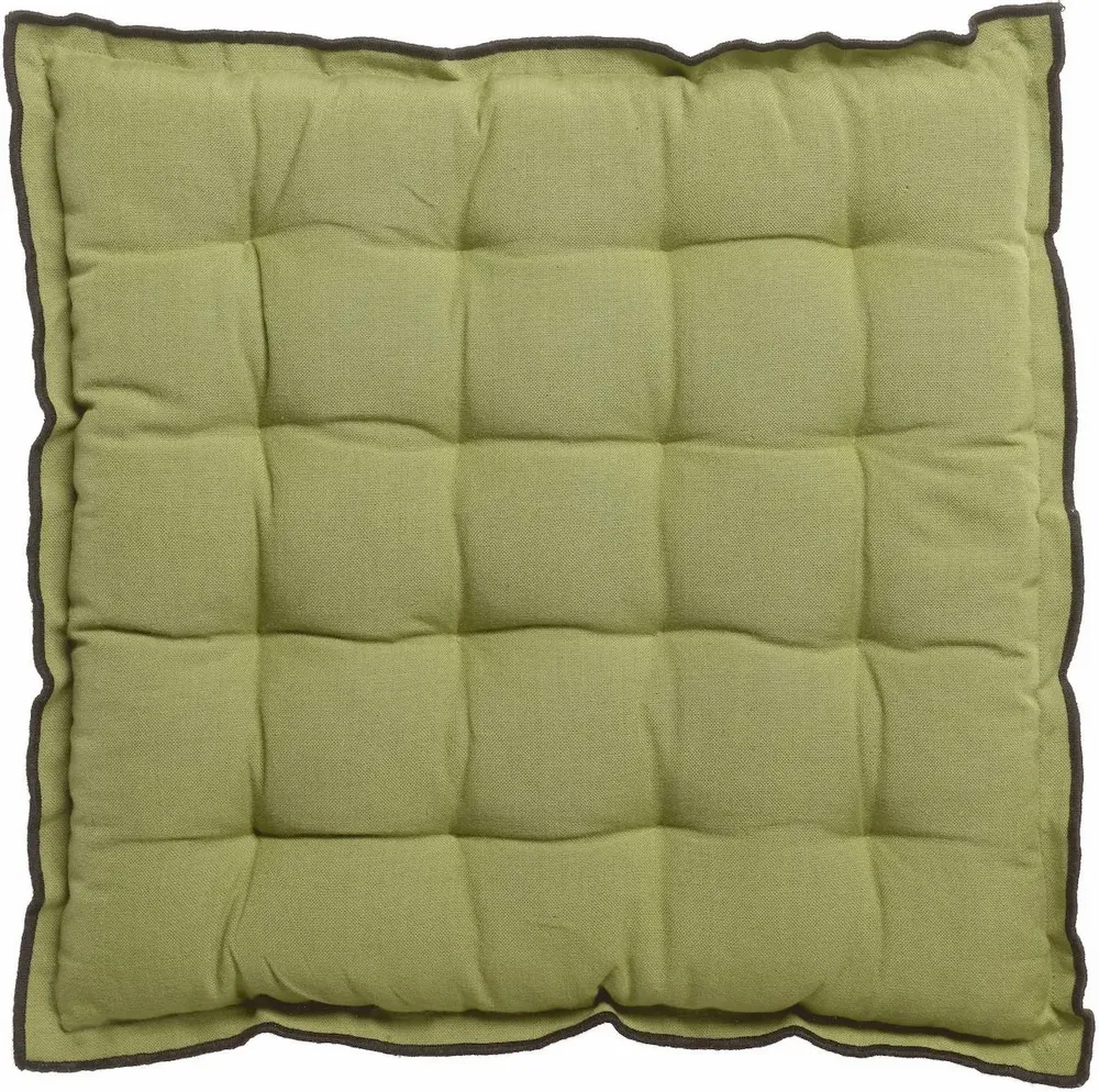 Chairs - Grace Recycled Chair Cushion Vert jardin 40 X 40 X 3 - MAISON VIVARAISE - SDE VIVARAISE WINKLER