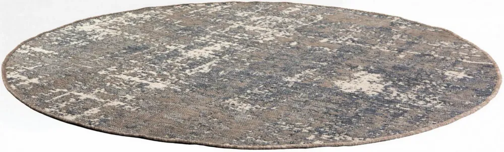 Rugs - Catania 2 Outdoor Rug Gris Diamètre 160 - MAISON VIVARAISE - SDE VIVARAISE WINKLER
