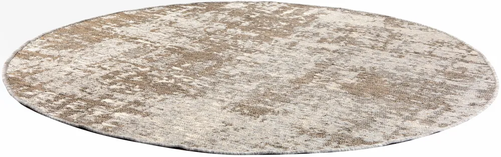 Tapis - Tapis Catania 2 outdoor Naturel Diamètre 160 cm - MAISON VIVARAISE - SDE VIVARAISE WINKLER
