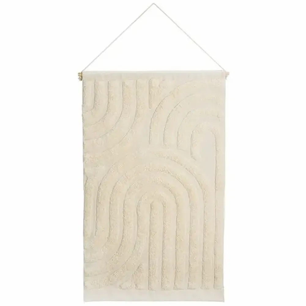 Decorative objects - Tufted wall deco, Grey - MADAM STOLTZ