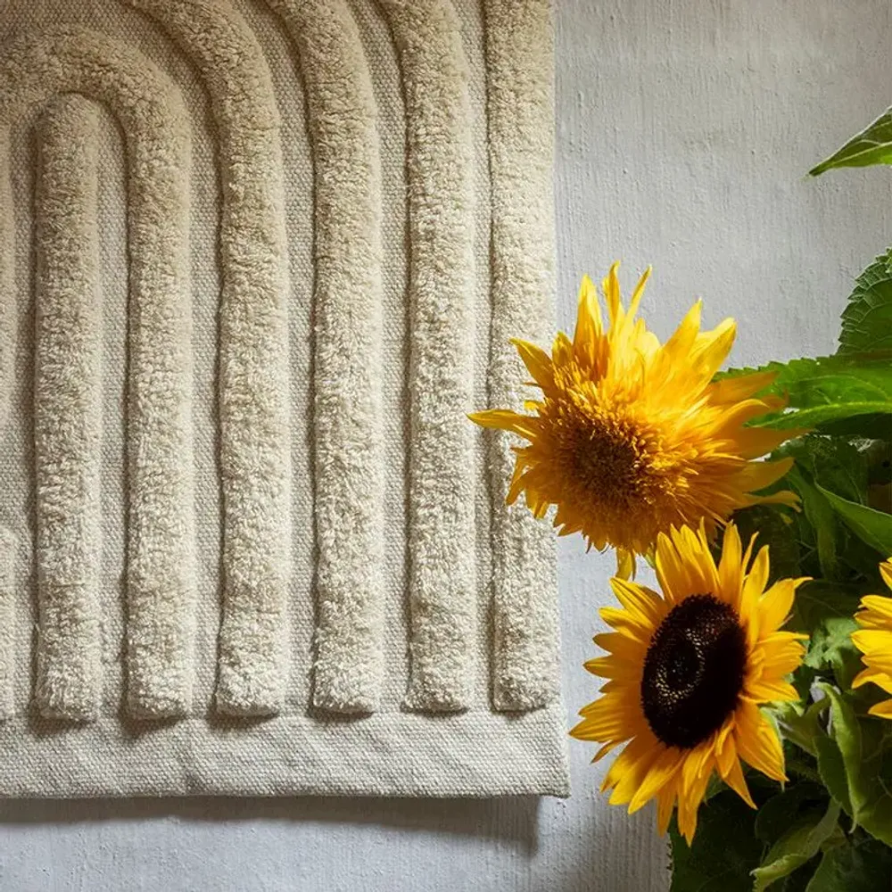 Decorative objects - Tufted wall deco, Grey - MADAM STOLTZ