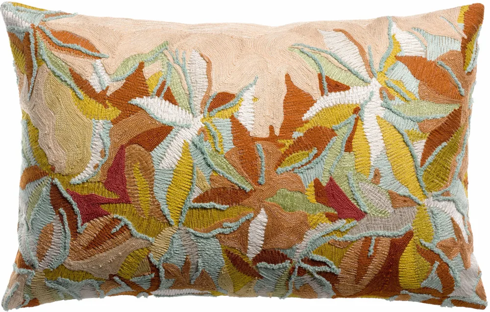 Cushions - Embroidered Cushion Alina Dragée 40 X 65 - MAISON VIVARAISE - SDE VIVARAISE WINKLER