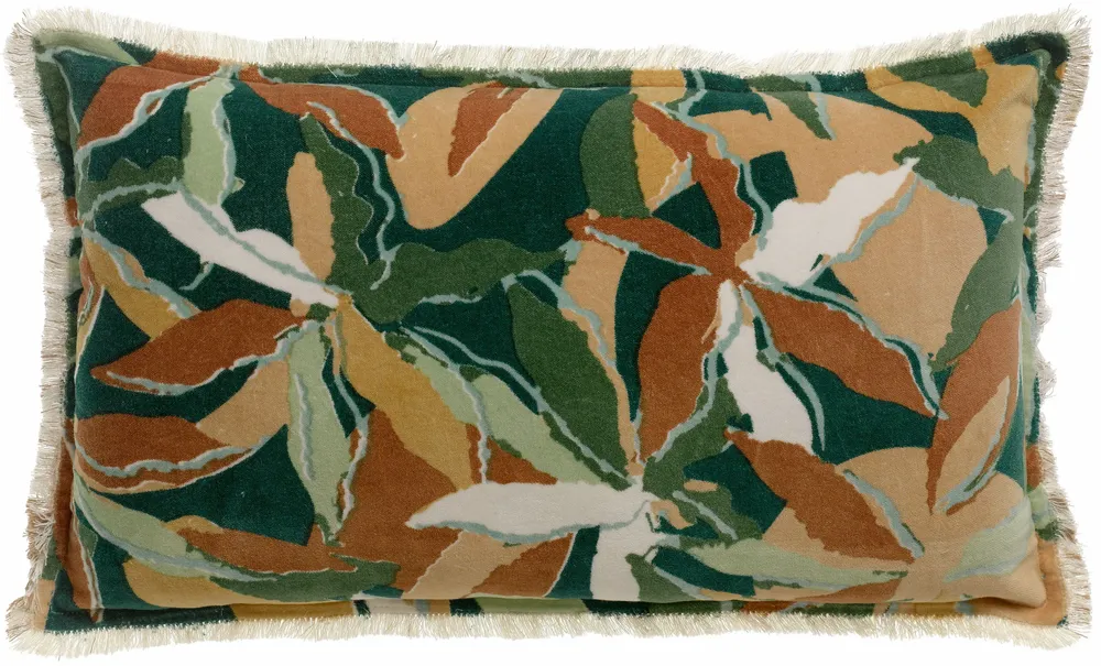 Coussins - Coussin imprimé Alina Pétrole 30 x 50 - MAISON VIVARAISE - SDE VIVARAISE WINKLER