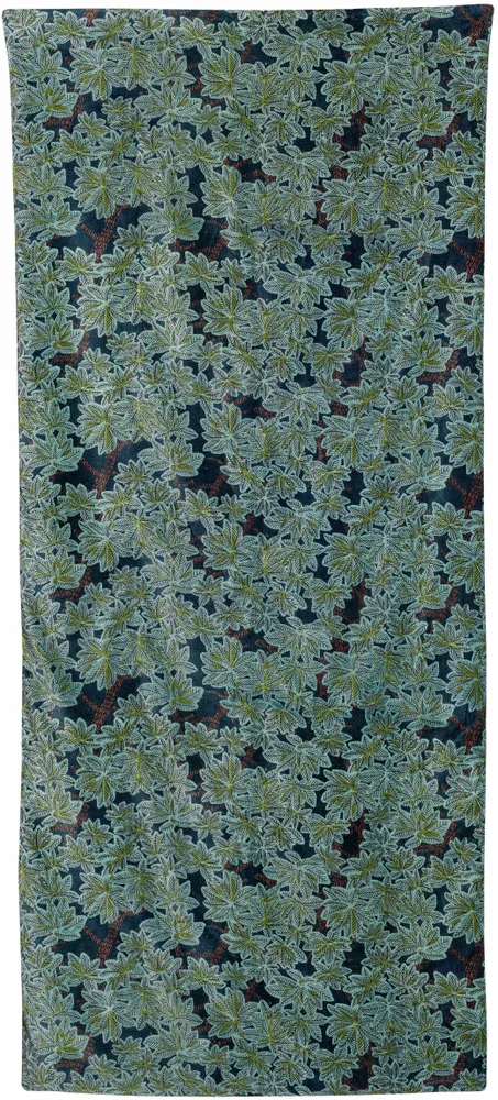 Bed linens - Ariane Printed Comforter Pétrole 85 X 200 - MAISON VIVARAISE - SDE VIVARAISE WINKLER