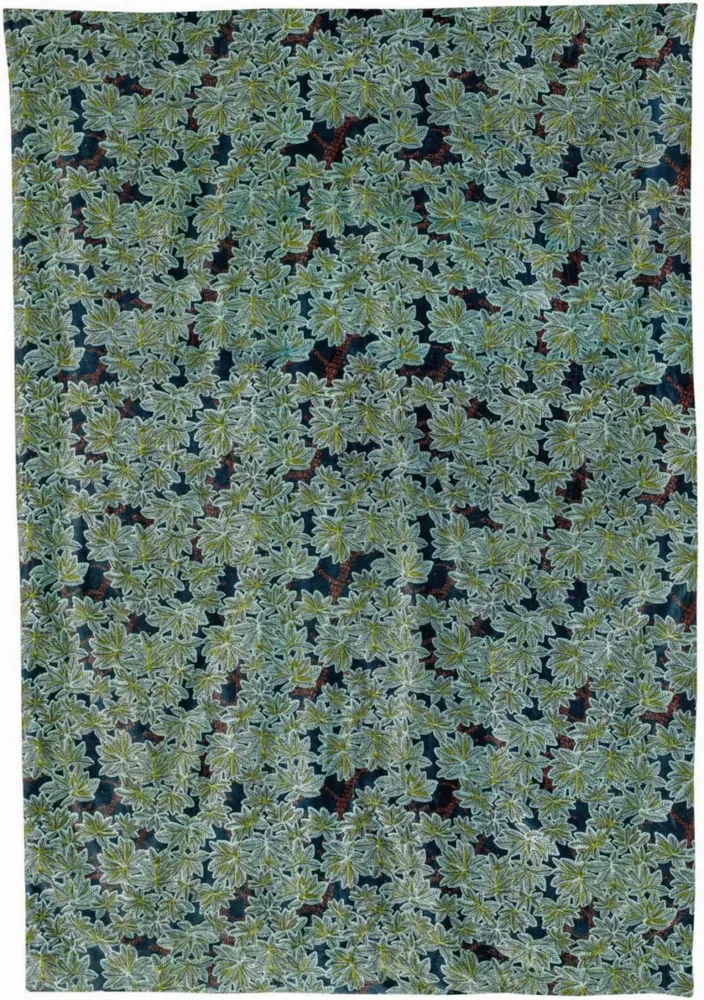 Throw blankets - Ariane Printed Throw Blanket Pétrole 135 X 200 - MAISON VIVARAISE - SDE VIVARAISE WINKLER