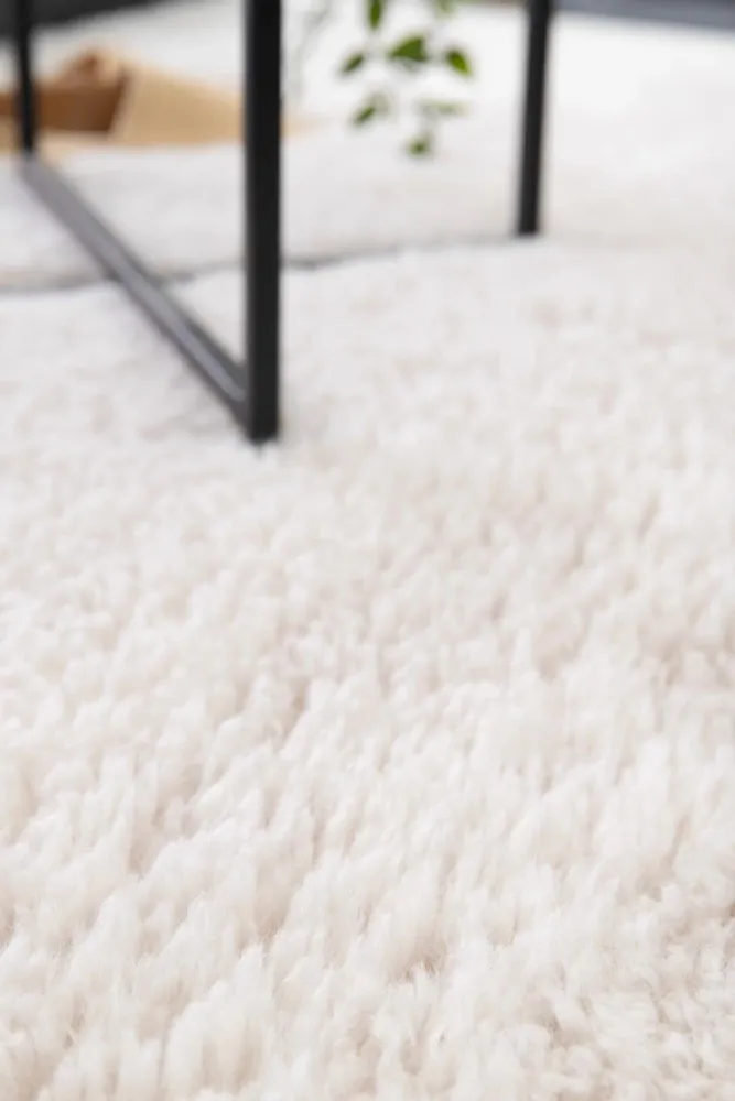 Tapis - Tapis Billy Ivoire 120 x 160 x 5 cm - MAISON VIVARAISE - SDE VIVARAISE WINKLER