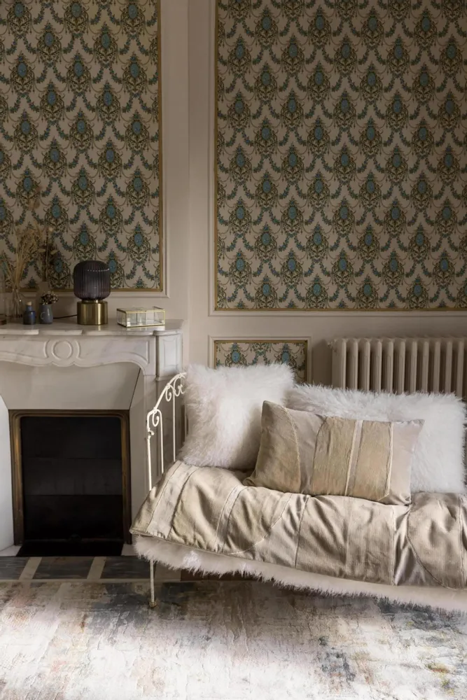 Bed linens - Fara Corduroy Comforter Lin 85 X 200 - MAISON VIVARAISE - SDE VIVARAISE WINKLER