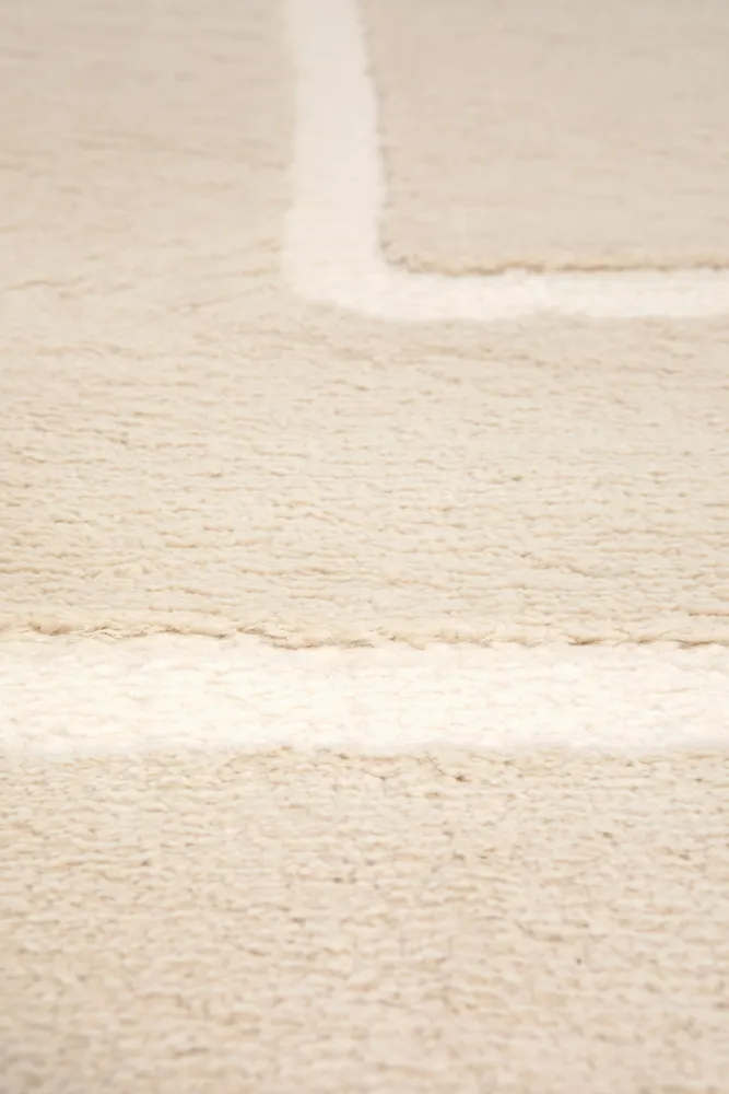 Tapis - Tapis Louisa Neige 200 x 290 x 2 cm - MAISON VIVARAISE - SDE VIVARAISE WINKLER